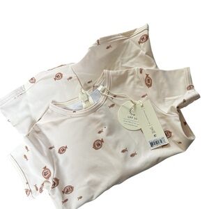 NWTS Rylee + Cru shorty 1pc,angel fish one pc, UPF 50 Size 0-3 months.